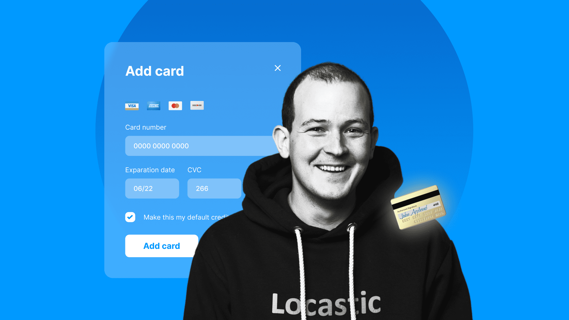 Credit card form UX implementation